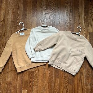 Zara sweatshirt bundle
